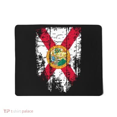 Florida Vintage Distressed Florida Flag Mousepad