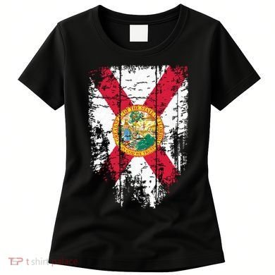 Florida Vintage Distressed Florida Flag Women's T-Shirt