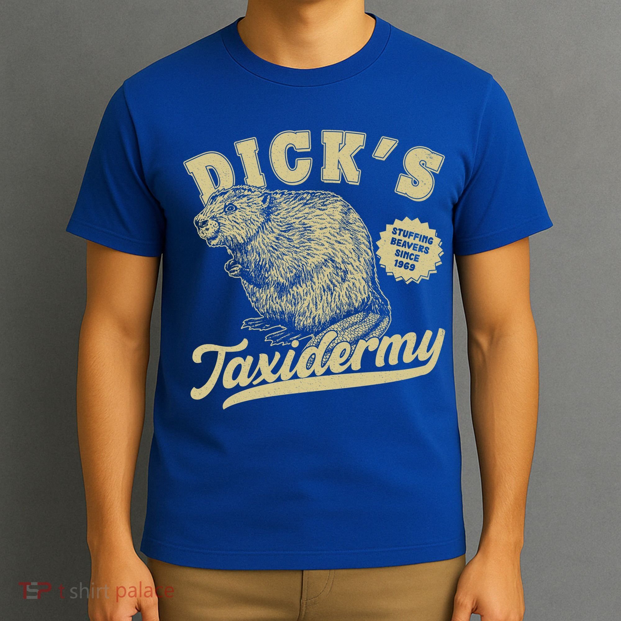 Funny Vintage Dick's Taxidermy T-Shirt