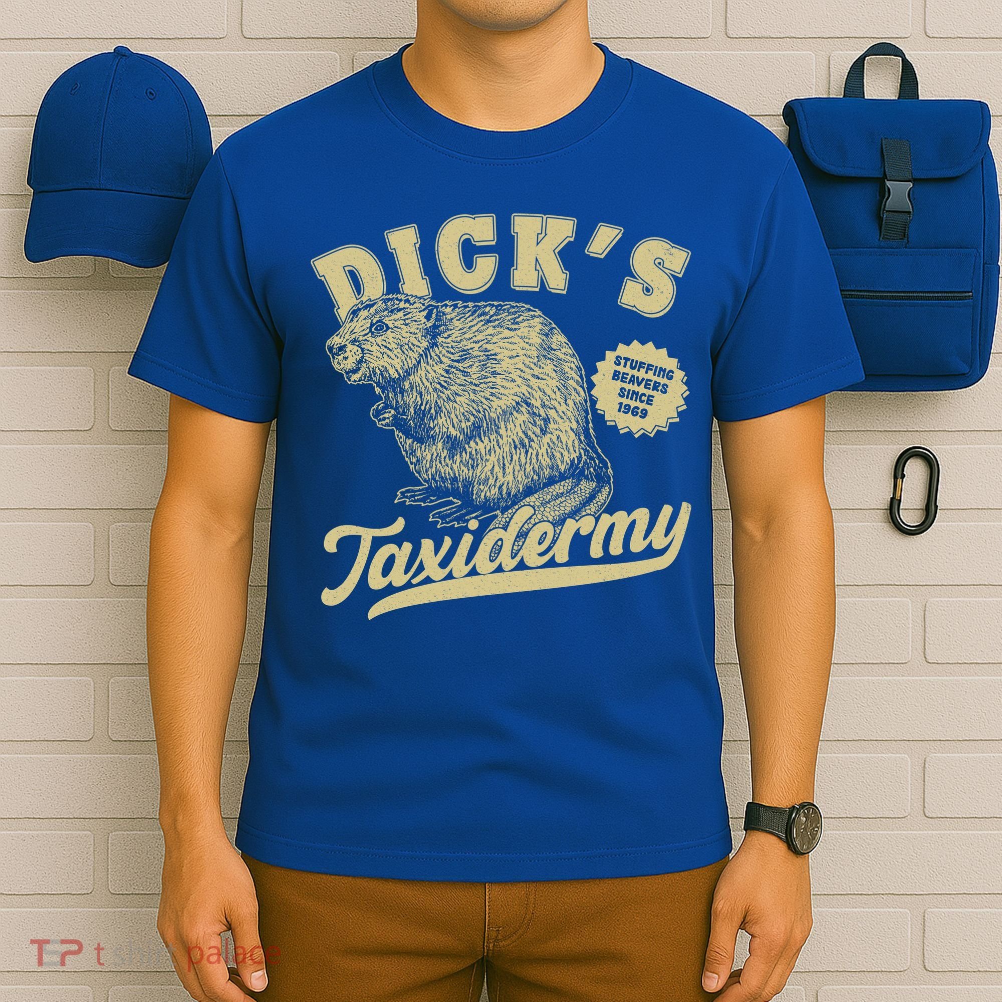 Funny Vintage Dick's Taxidermy T-Shirt