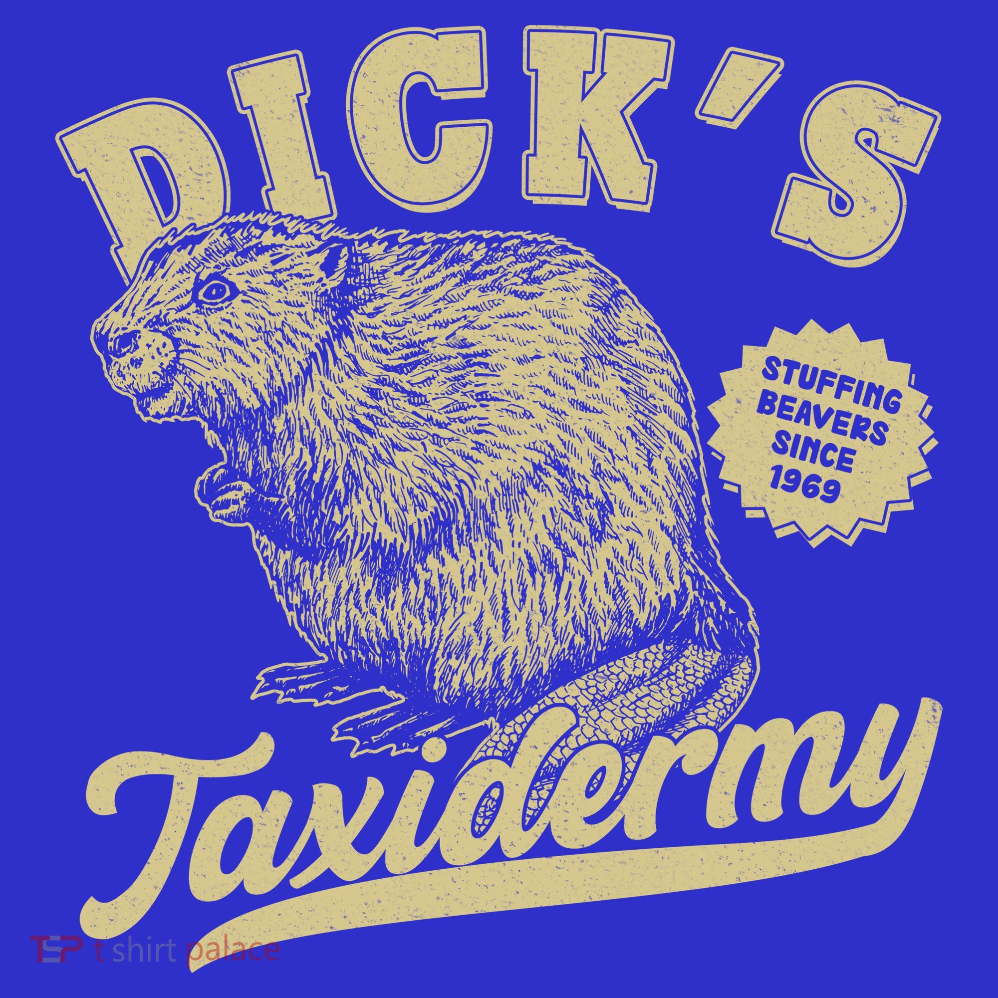 Funny Vintage Dick's Taxidermy T-Shirt
