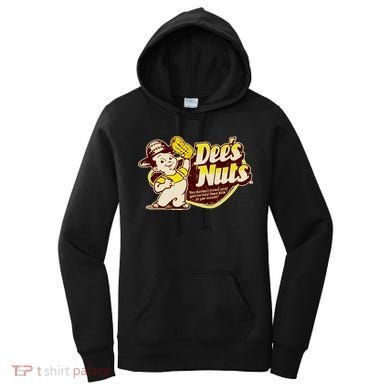 Funny Vintage Dee's Nuts Logo Women's Hoodie