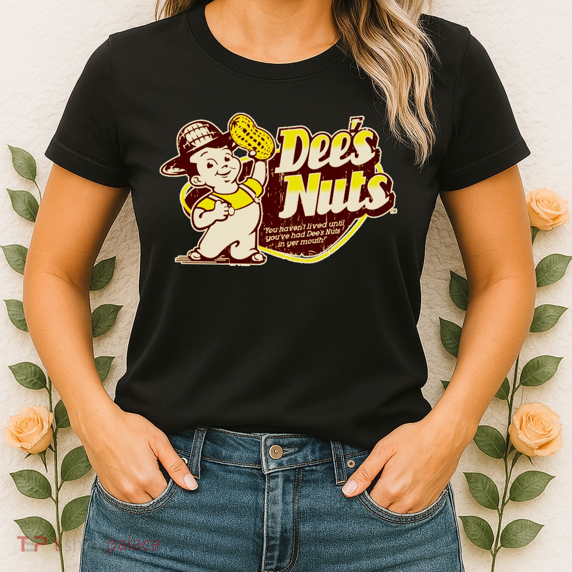 Funny Vintage Dee's Nuts Logo Women's T-Shirt
