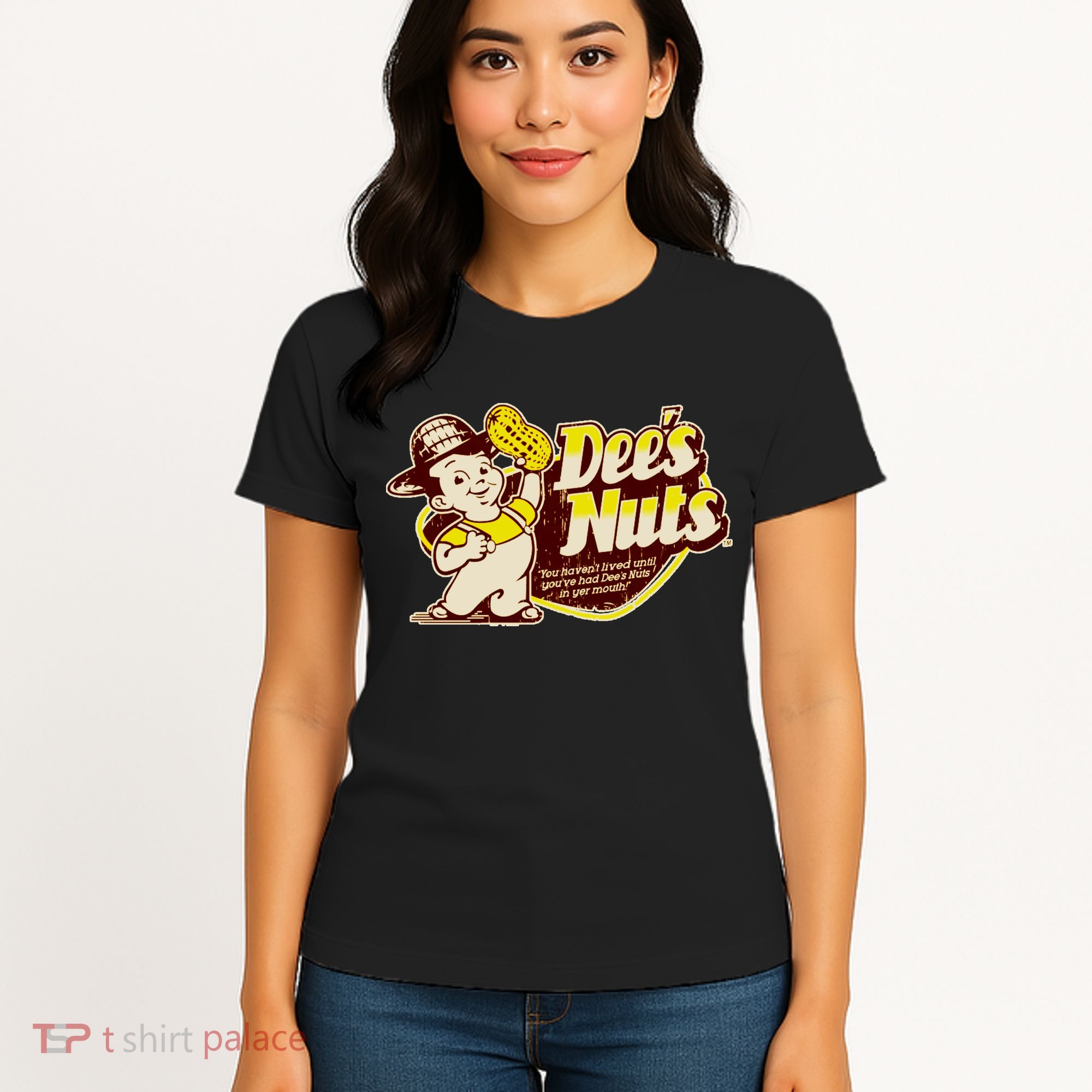 Funny Vintage Dee's Nuts Logo Women's T-Shirt