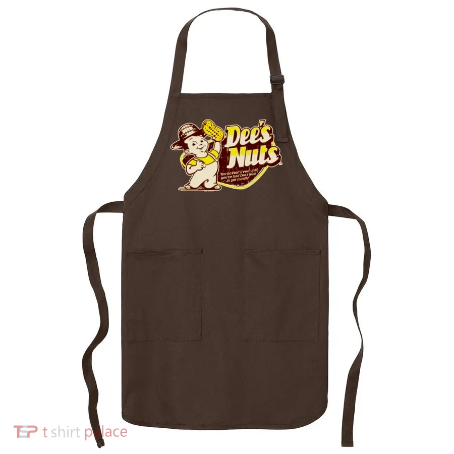 Funny Vintage Dee's Nuts Logo Apron