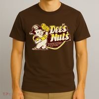 Funny Vintage Dee's Nuts Logo T-Shirt thumb 3
