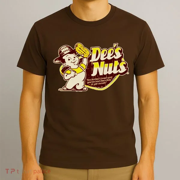 Funny Vintage Dee's Nuts Logo T-Shirt