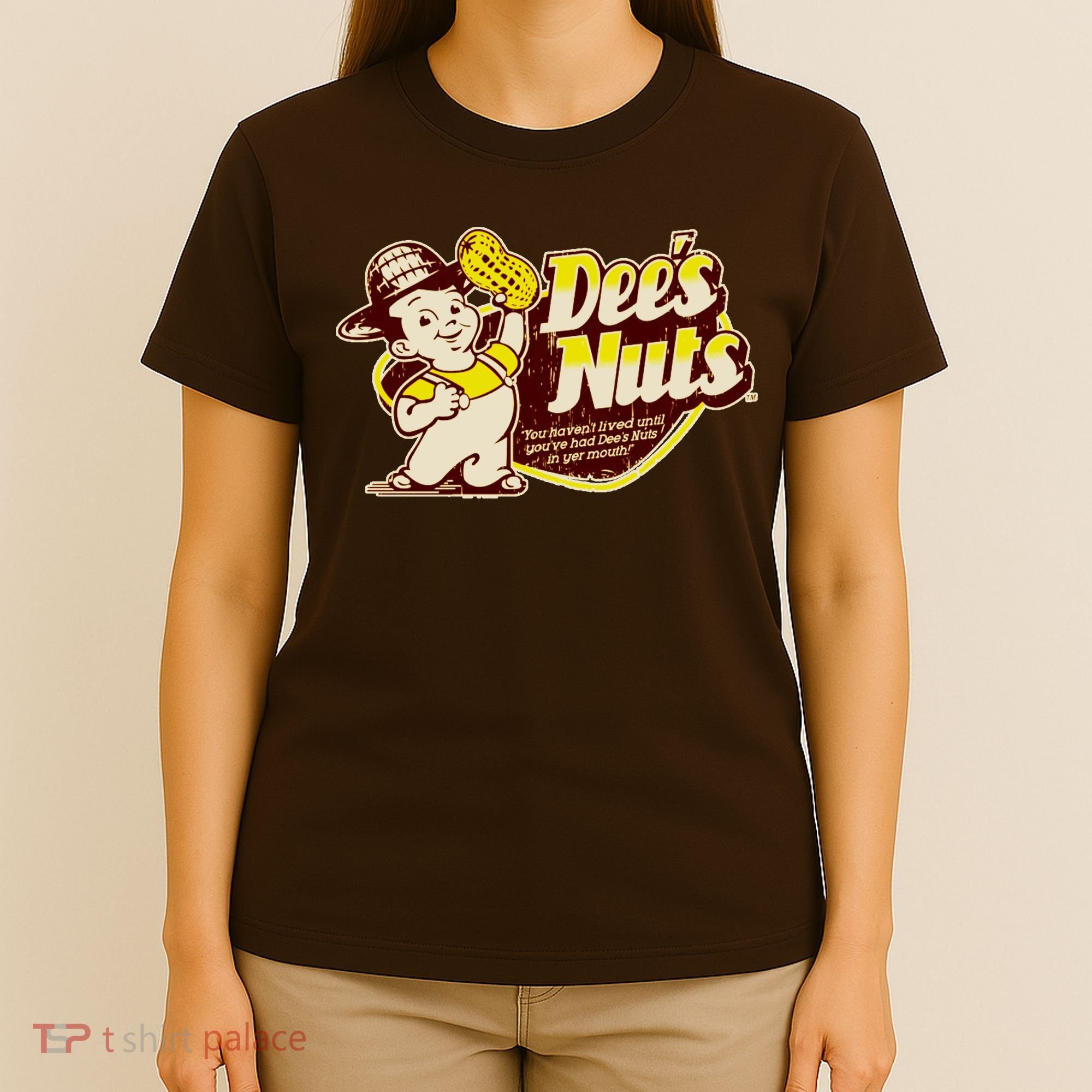 Funny Vintage Dee's Nuts Logo T-Shirt