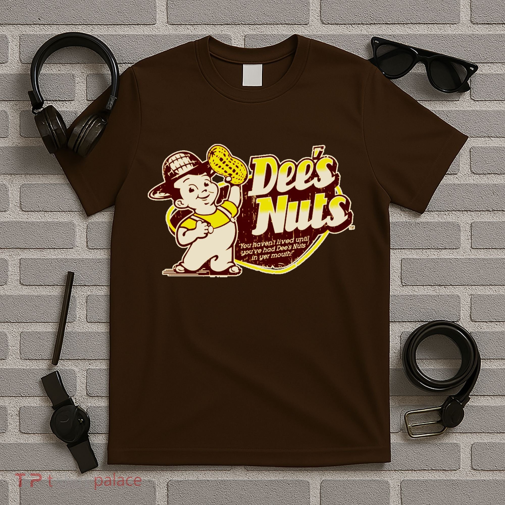 Funny Vintage Dee's Nuts Logo T-Shirt
