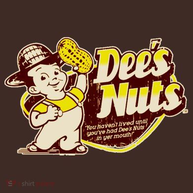 Funny Vintage Dee's Nuts Logo Kids Hoodie