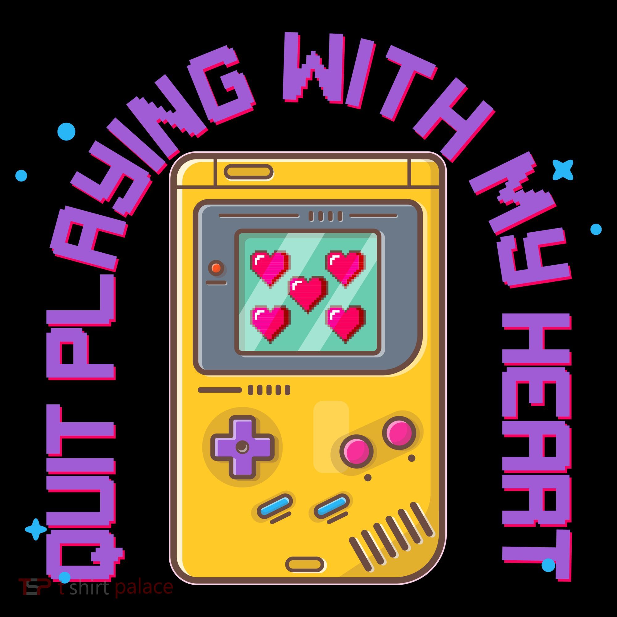 Funny Valentines Day Quit Playing With My Heart Retro Video Game Fan Coffee Mug