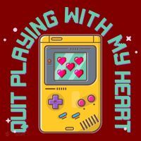 Funny Valentines Day Quit Playing With My Heart Retro Video Game Fan T-Shirt thumb 7