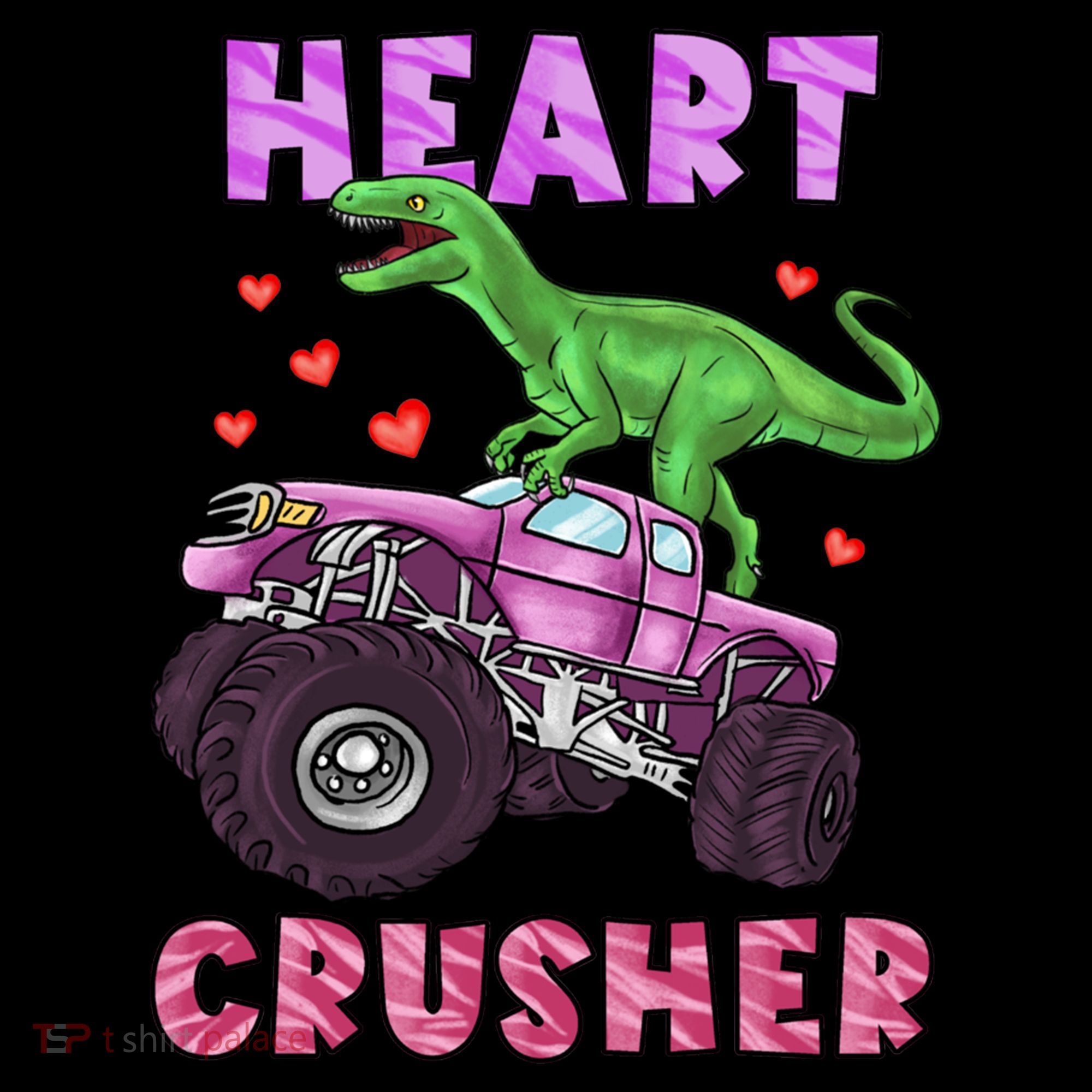 Funny Valentines Day Graphic Gift Heart Dinosaur Crusher Meaningful Gift Coffee Mug