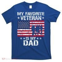 Father Veterans Day My Favorite Veteran Is My Dad Funny Gift T-Shirt thumb 0