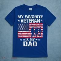 Father Veterans Day My Favorite Veteran Is My Dad Funny Gift T-Shirt thumb 5