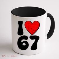 Funny Valentines Day I Heart Love 67 Coffee Mug thumb 1
