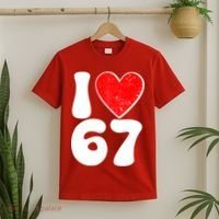 Funny Valentines Day I Heart Love 67 T-Shirt thumb 2