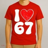 Funny Valentines Day I Heart Love 67 T-Shirt thumb 3