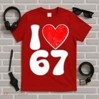Funny Valentines Day I Heart Love 67 T-Shirt thumb 5