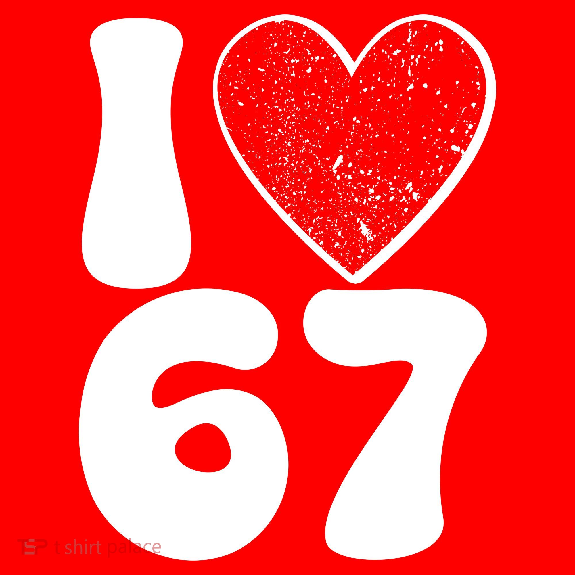 Funny Valentines Day I Heart Love 67 Women's Tank Top