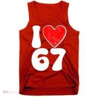 Funny Valentines Day I Heart Love 67 Tank Top thumb 0