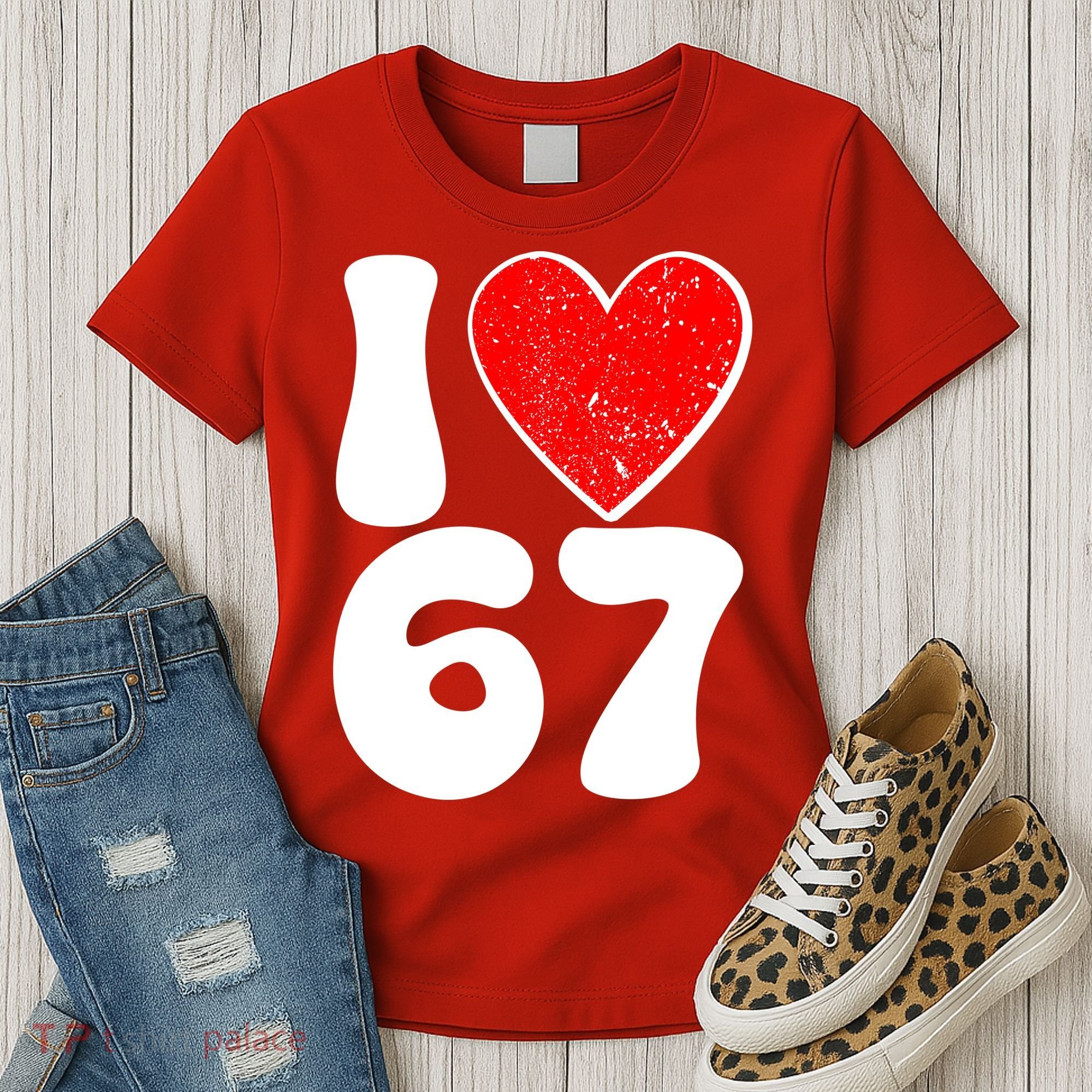 Funny Valentines Day I Heart Love 67 Women's T-Shirt