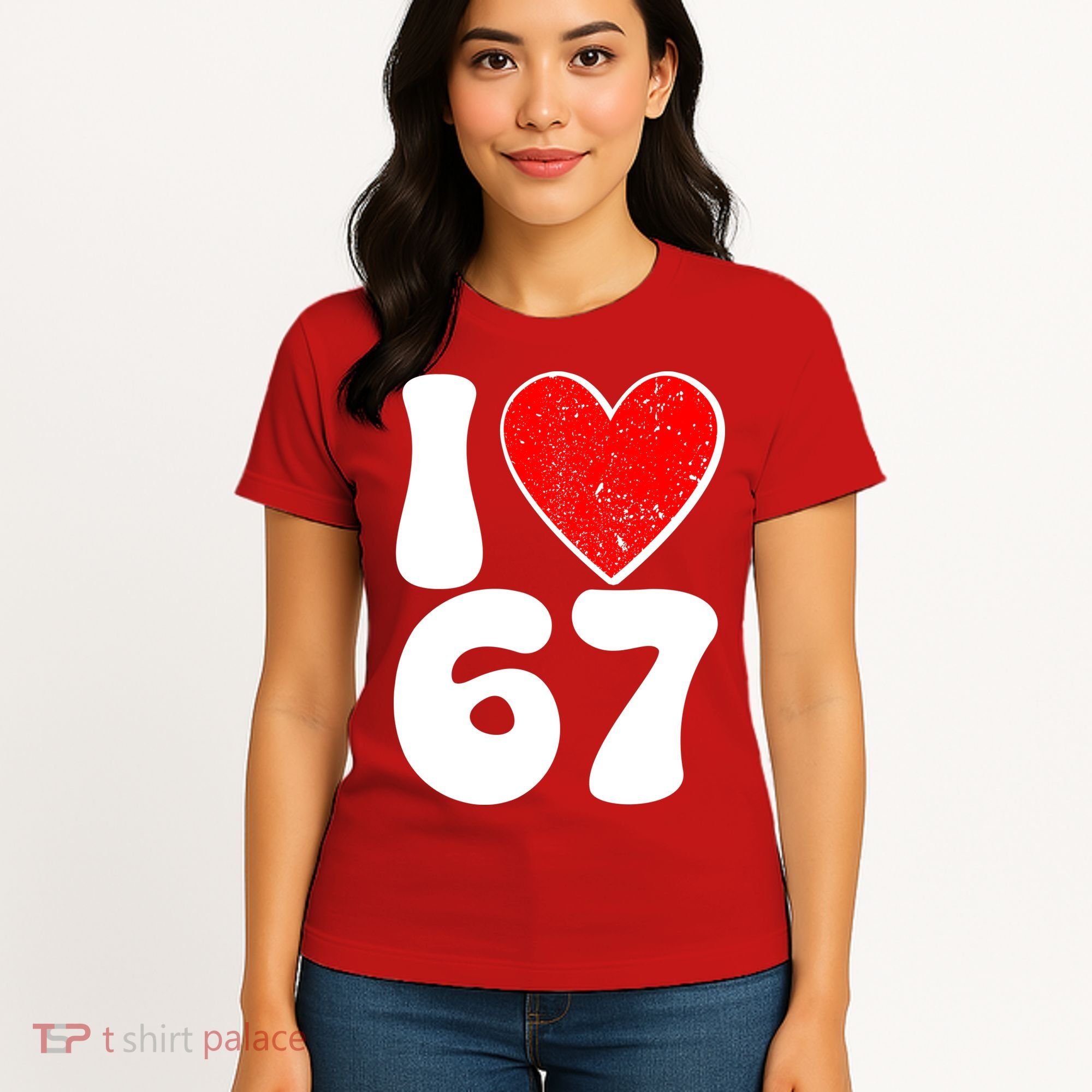 Funny Valentines Day I Heart Love 67 Women's T-Shirt