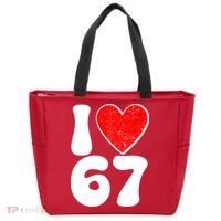 Funny Valentines Day I Heart Love 67 Tote Bag thumb 0