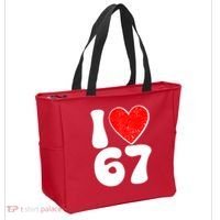 Funny Valentines Day I Heart Love 67 Tote Bag thumb 2