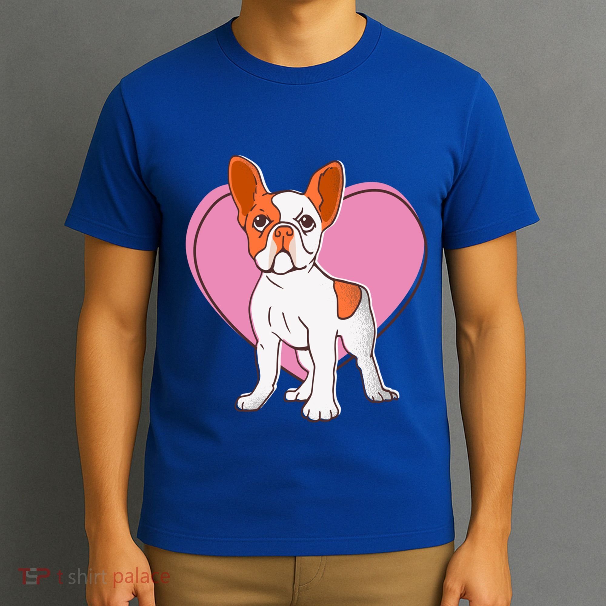Funny Valentine's Day French Bulldog Dog Lover My Valentine Cute Gift T-Shirt