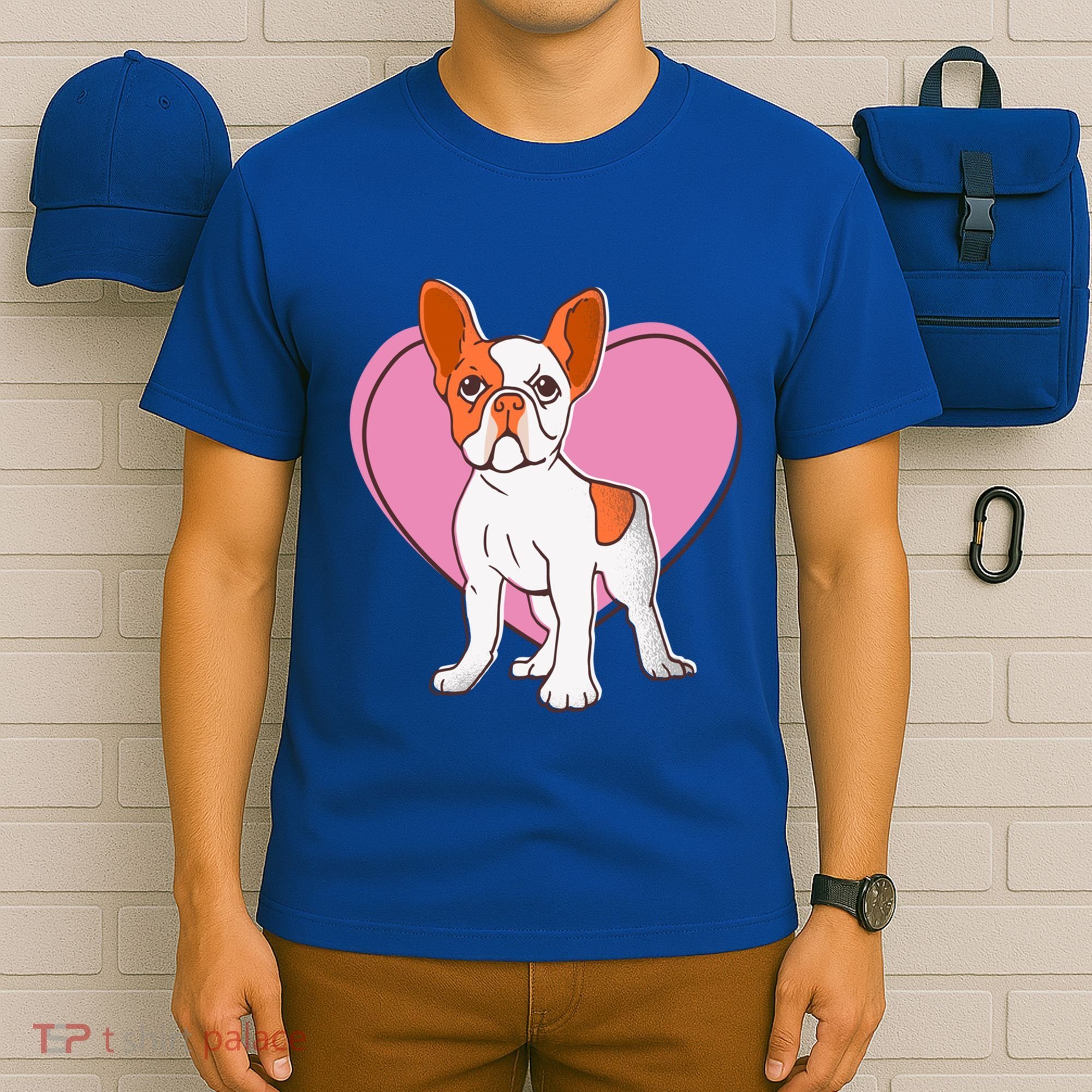 Funny Valentine's Day French Bulldog Dog Lover My Valentine Cute Gift T-Shirt