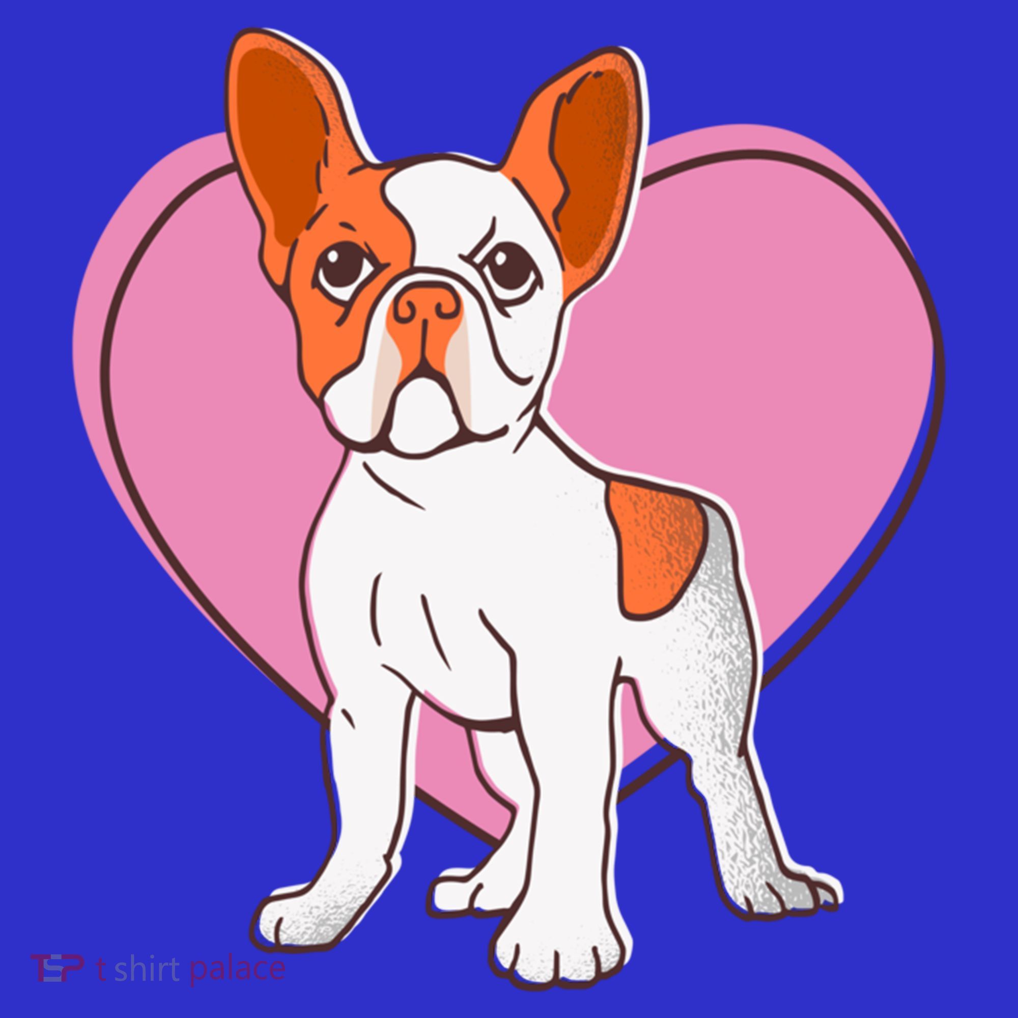 Funny Valentine's Day French Bulldog Dog Lover My Valentine Cute Gift T-Shirt