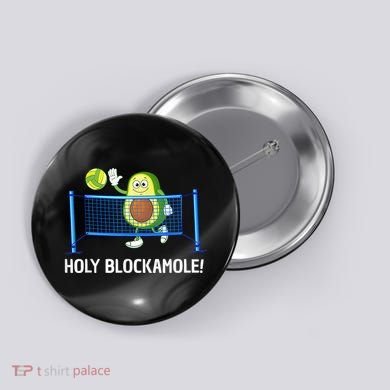 Funny Volleyball Design Volleyball Players Button