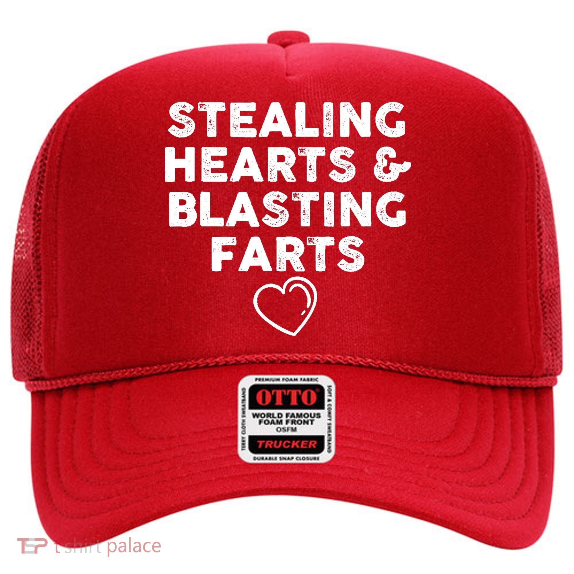 Funny ValentineS Day Stealing Hearts And Blasting Farts Hat