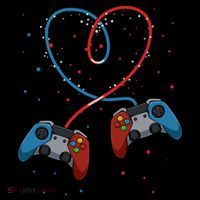 Funny Valentine's Day Gamer Couple Gift Controllers Heart Gift Coffee Mug thumb 5