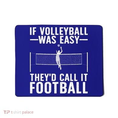 Funny Volleyball Design For Volleyball Lover Mousepad
