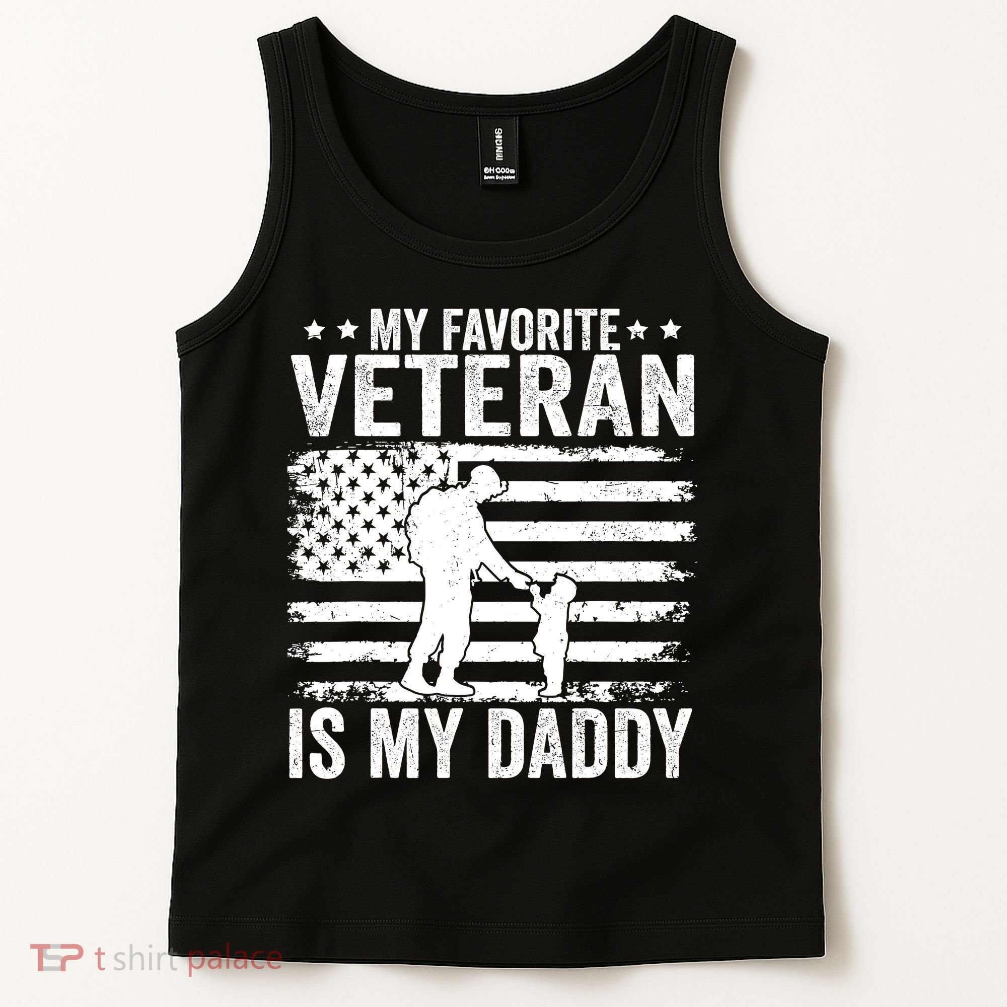Father Veterans Day My Favorite Veteran Is My Daddy For Tank Top