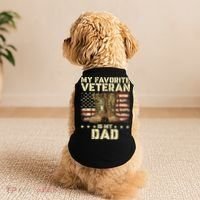 Father Veterans Day My Favorite Veteran Is My Dad Doggie Tank thumb 2