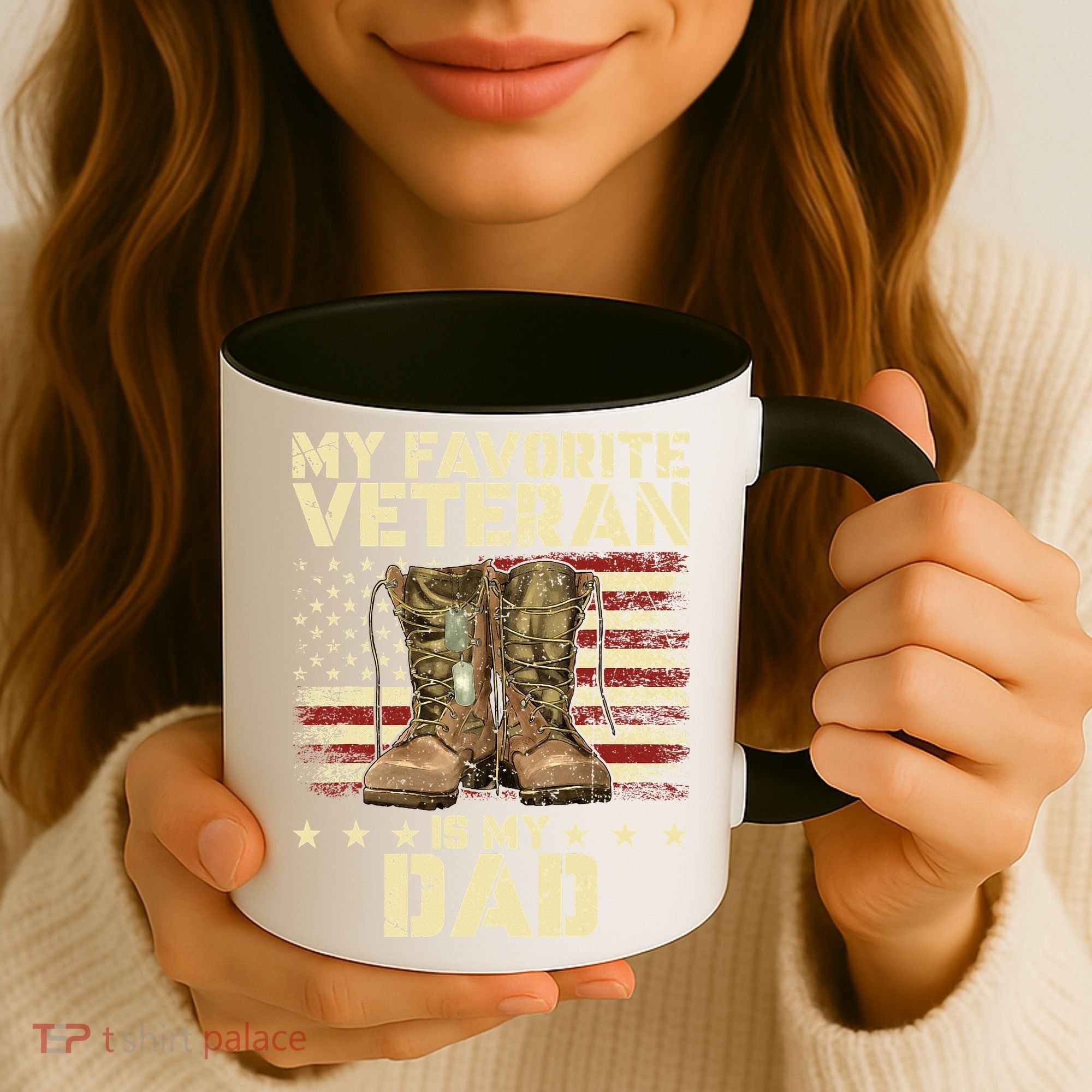 Father Veterans Day My Favorite Veteran Is My Dad Coffee Mug