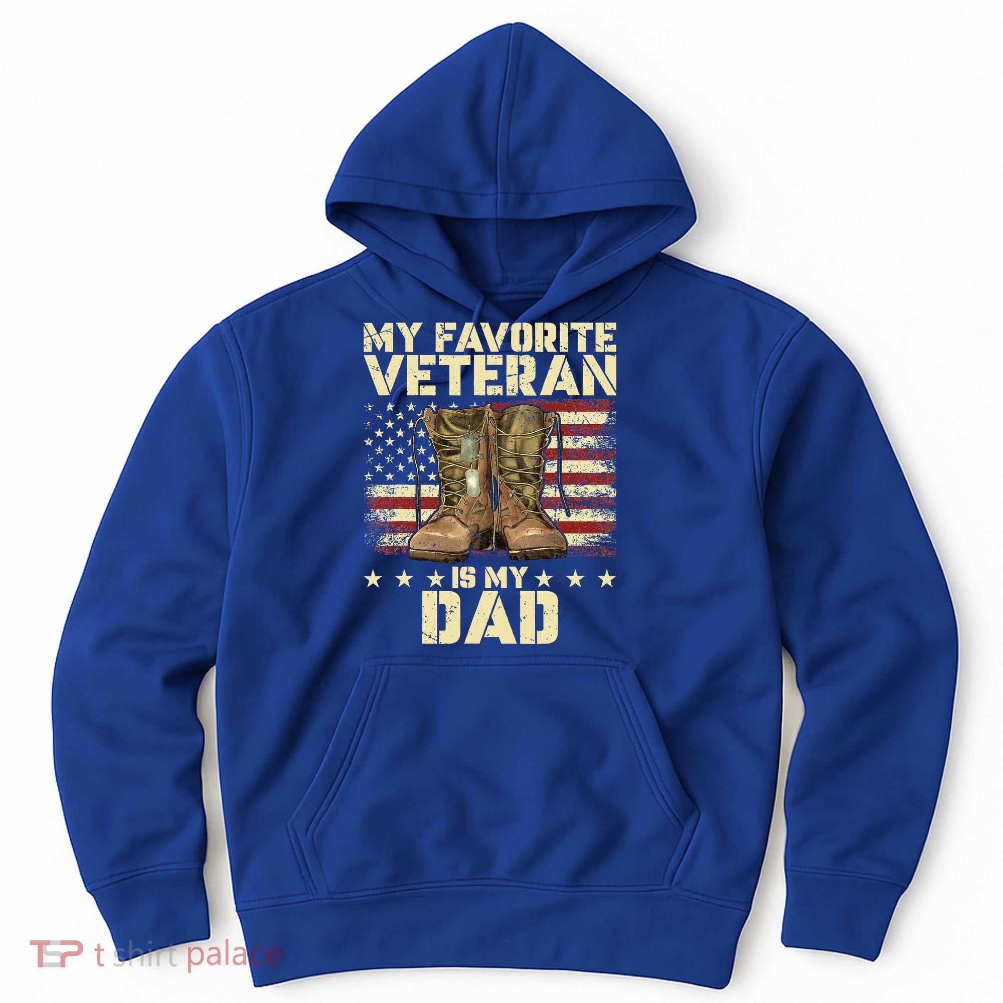 Father Veterans Day My Favorite Veteran Is My Dad Hoodie