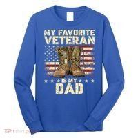 Father Veterans Day My Favorite Veteran Is My Dad Long Sleeve Shirt thumb 0