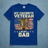 Father Veterans Day My Favorite Veteran Is My Dad T-Shirt thumb 5