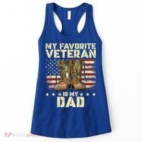 Father Veterans Day My Favorite Veteran Is My Dad Women's Tank Top thumb 0