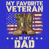 Father Veterans Day My Favorite Veteran Is My Dad Women's Tank Top thumb 5