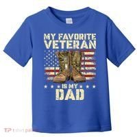 Father Veterans Day My Favorite Veteran Is My Dad Toddler T-Shirt thumb 0
