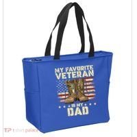 Father Veterans Day My Favorite Veteran Is My Dad Tote Bag thumb 2