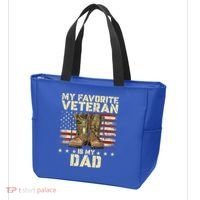 Father Veterans Day My Favorite Veteran Is My Dad Tote Bag thumb 3