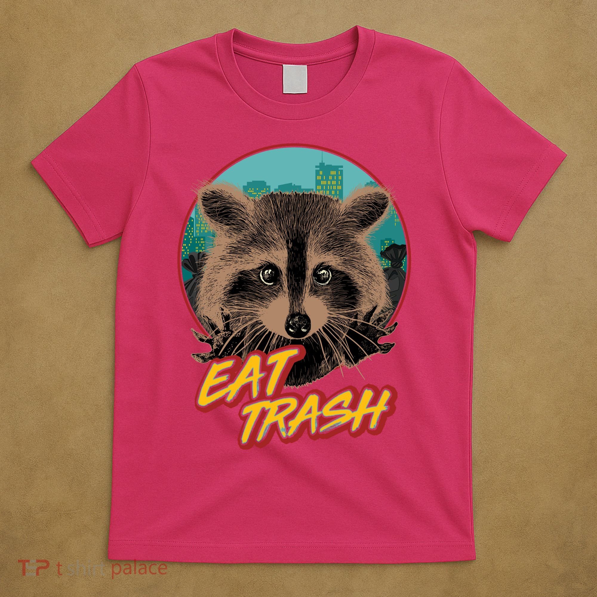 Funny Vintage Eat Trash Raccoon T-Shirt