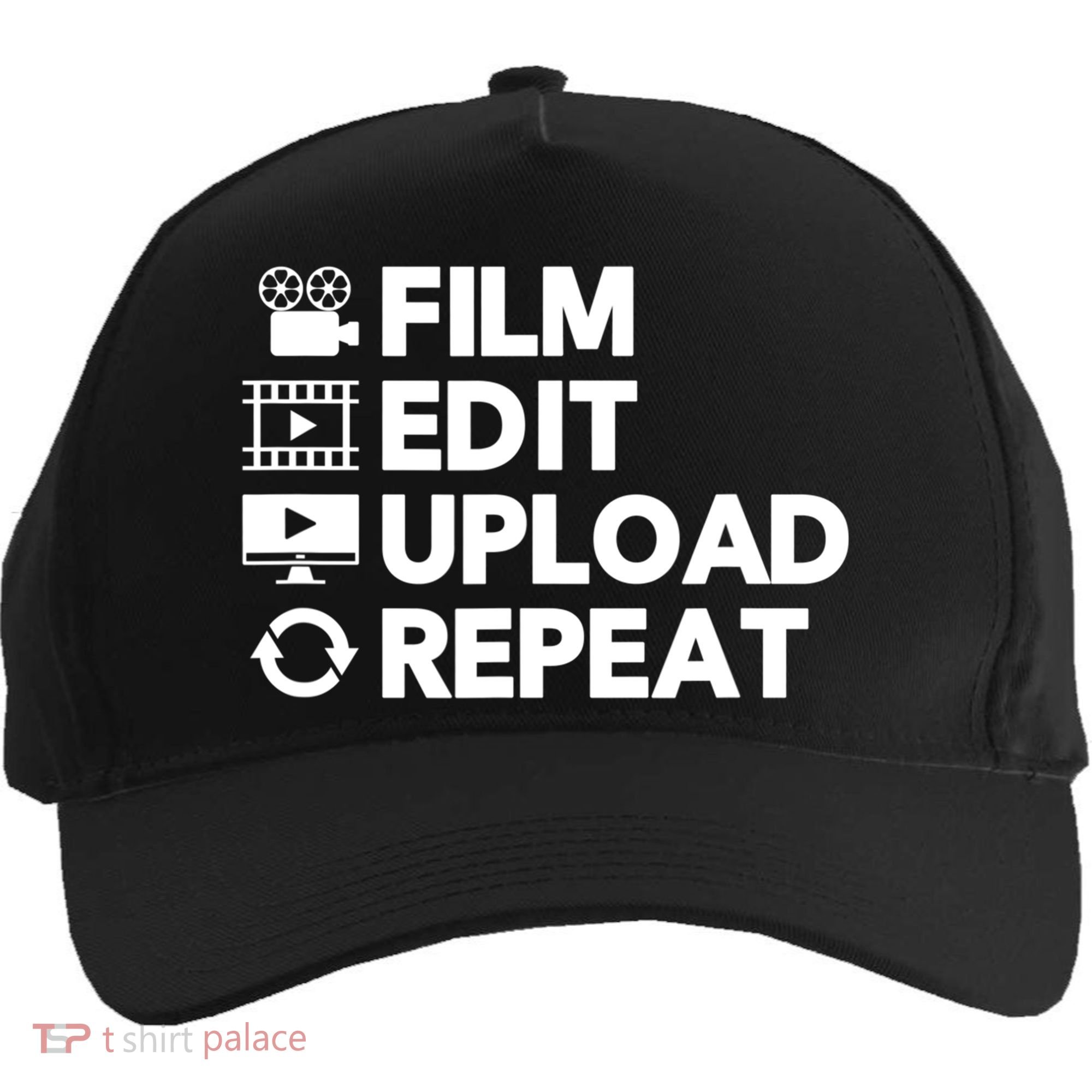 Funny Video Editing Gift Film Making Gift For Video Editor Five-Panel Snapback Cap