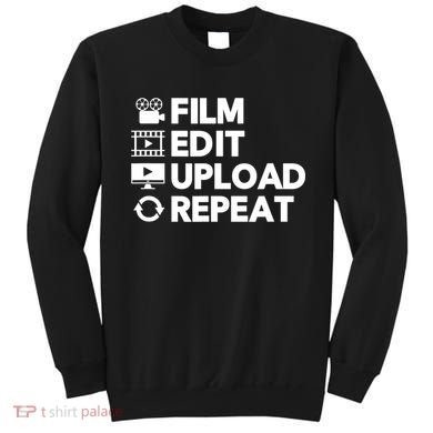 Funny Video Editing Gift Film Making Gift For Video Editor Sweatshirt